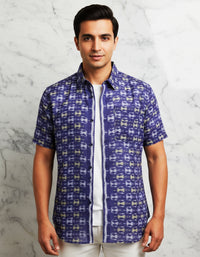 Spring Sambalpuri Odisha summer Man  shirt- Thoughtful Gifted for a Memorabl (Copy) (Copy)