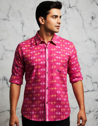 Spring Sambalpuri Odisha summer Man  shirt- Thoughtful Gifted for a Memorabl (Copy) (Copy)