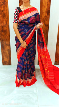 Wedding Sambalpuri Pasapali cotton Sarees,Latest Sambalpuri Pasapali Sarees gift (Copy)