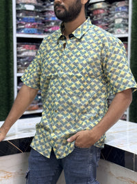 Spring Sambalpuri Odisha summer Man  shirt- Thoughtful Gifted for a Memorabl (Copy)