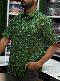 Spring Sambalpuri Odisha summer Man  shirt- Thoughtful Gifted for a Memorabl (Copy)