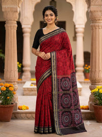 Sambalpuri Handloom Cotton Saree: Traditional Elegance in Pure Cotton