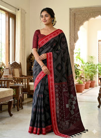 Sambalpuri Handloom Cotton Saree: Traditional Elegance in Pure Cotton