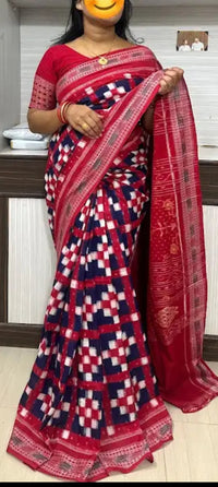 Sambalpuri Handloom Cotton Saree: Traditional Elegance in Pure Cotton