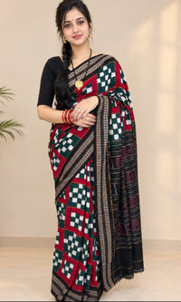 Sambalpuri Handloom Cotton Saree: Traditional Elegance in Pure Cotton