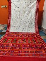 Sambalpuri saree dolabedi style saree odiya silk with blouse piece wedding odish