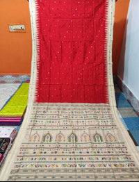 Sambalpuri saree dolabedi style saree odiya silk with blouse piece wedding odish