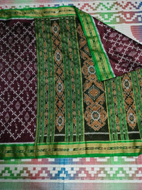 Buy Authentic Handcrafted Odisha Sambalpuri khandua silk pata Sarees Online fast