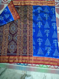 Buy Authentic Handcrafted Odisha Sambalpuri khandua silk pata Sarees Online fast