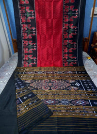 Buy Authentic Handcrafted Odisha Sambalpuri khandua silk pata Sarees Online fast