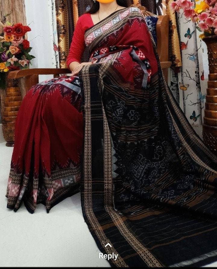 Wedding Sambalpuri Pasapali 100% cotton Sarees,Latest Sambalpuri Pasapali Sarees
