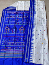 Sambalpuri saree dolabedi style saree odiya silk with blouse piece wedding odish