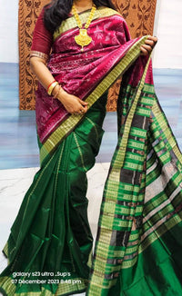 Sambalpuri Odisha dolbal wedding patali pata silk pasapali silk Pasapali Sarees