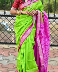 sambalpuri Odisha dolbal pure silk pasapali silk saree Sambalpuri Pasapali Saree