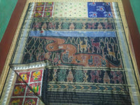 Buy Authentic Handcrafted Odisha LORD JAGANNATH, BALBHADRA & Subhadra silk Saree