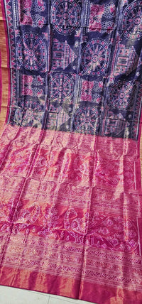 Buy Authentic Handcrafted letest bridal collection Odisha Sambalpuri tissue silk