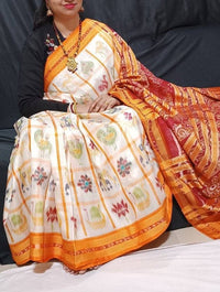 sambalpuri Odisha Upgrade Your Ethnic Wardrobe with New Pure Ikat Silk Sarees Sa