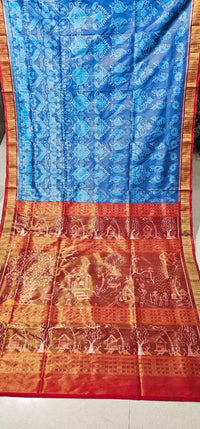 Buy Authentic Handcrafted letest bridal collection Odisha Sambalpuri tissue silk