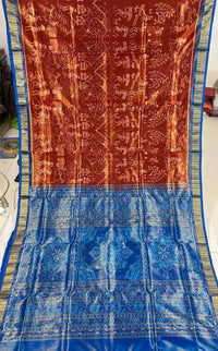 Buy Authentic Handcrafted letest bridal collection Odisha Sambalpuri tissue silk