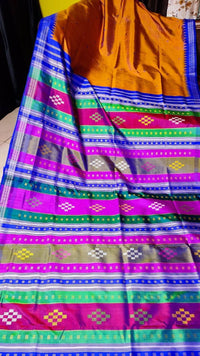 Baharampuri ikkta primium  silk  wedding odisha Saree gift for her.india traditi