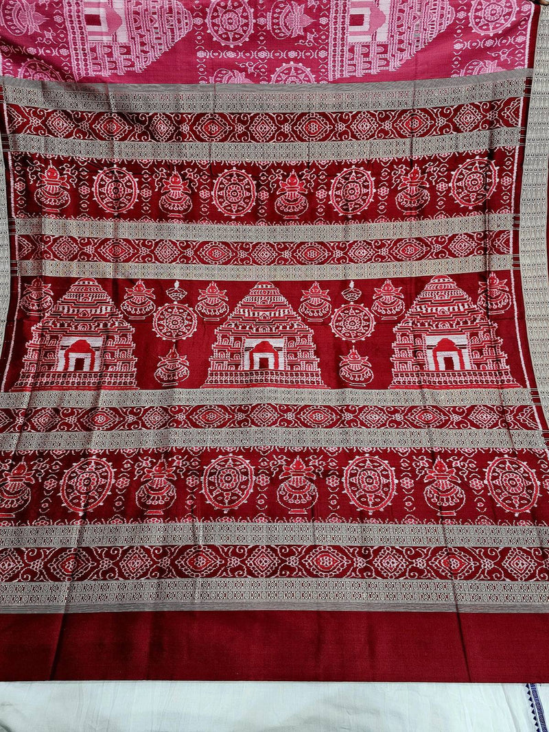 Sambalpuri Odisha Premium Quality Silk Handloom, Sambalpuri Pata silk        Sar