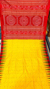 Sambalpuri Odisha Premium Quality Silk Handloom, Sambalpuri Pata silk        Sar
