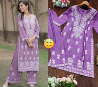 Indian Designer Salwar Kameez, Readymade Party/Ethnic Cotton kurti gift for her