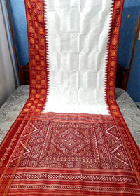 sambalpuri Odisha  silk pasapali silk saree baliworad saree Durgapuja sari Kali