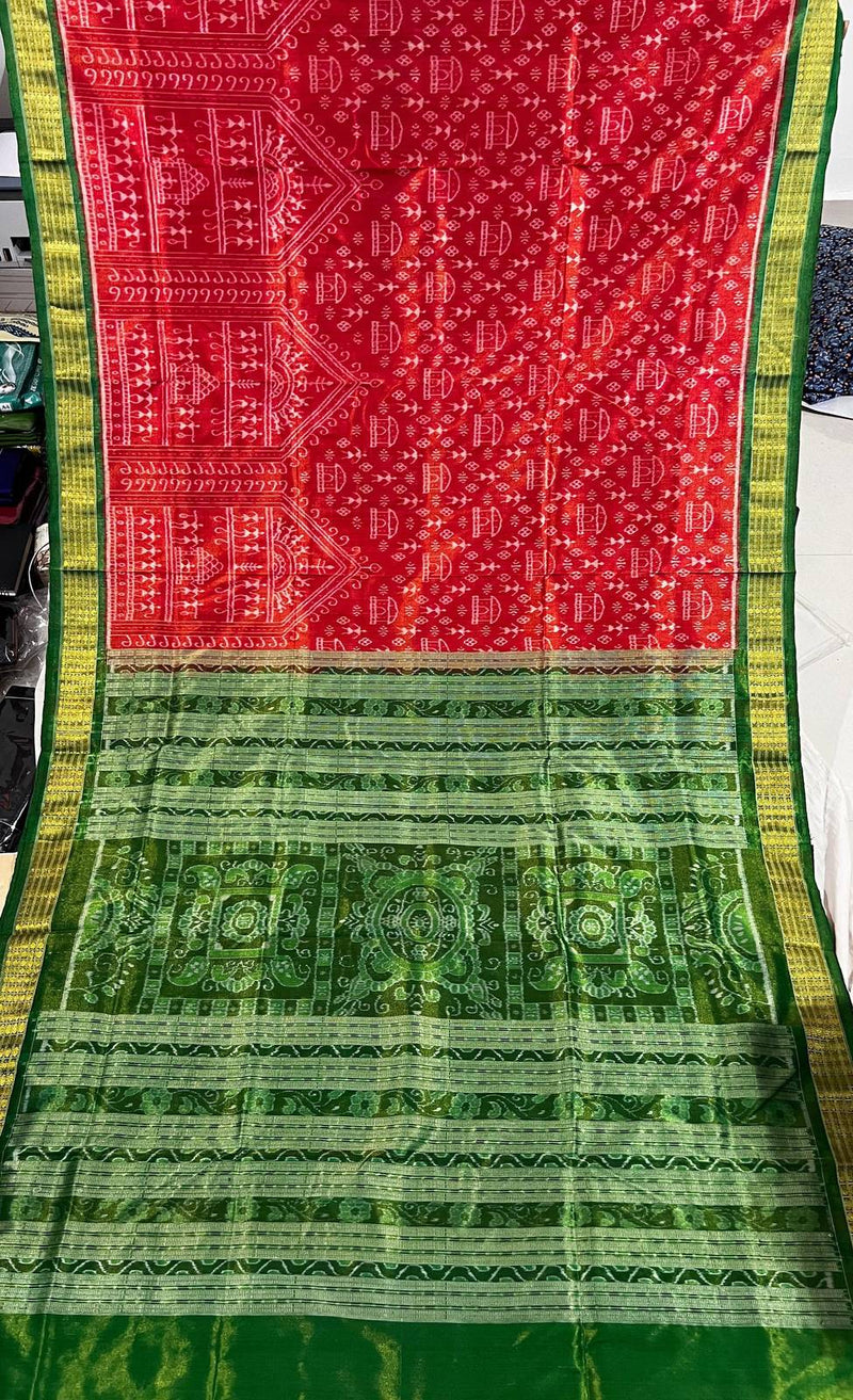 Buy Authentic Handcrafted letest bridal collection Odisha Sambalpuri tissue silk